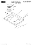 Diagram for 01 - Cooktop