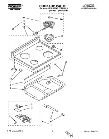 Diagram for FES310BL0