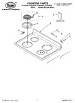 Diagram for 01 - Cooktop Parts