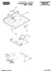 Diagram for 01 - Cooktop, Literature