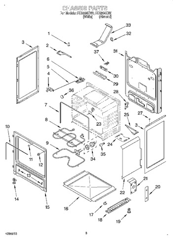 Diagram for FES364EW0