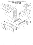 Diagram for 03 - Oven Door And Broiler