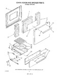 Diagram for 03 - Oven Door And Broiler