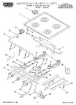 Diagram for 01 - Cooktop And Manifold