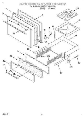 Diagram for FGP215EW0