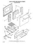 Diagram for 05 - Oven Door And Broiler