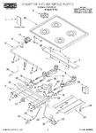 Diagram for 01 - Cooktop And Manifold, Literature