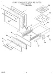 Diagram for 03 - Oven Door And Broiler