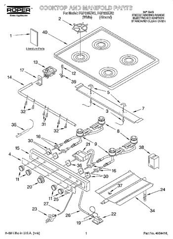 Diagram for FGP305EW2