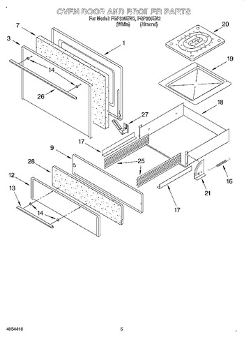 Diagram for FGP305EW2