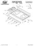 Diagram for 01 - Cooktop Parts