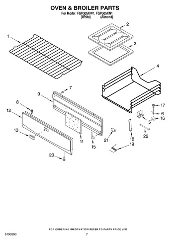 Diagram for FGP305KW1