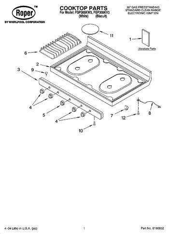 Diagram for FGP305KV3