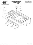 Diagram for 01 - Cooktop Parts