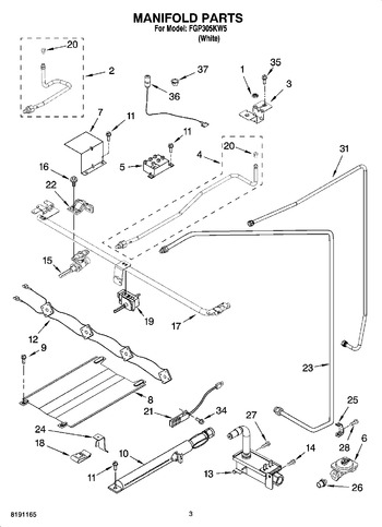 Diagram for FGP305KW5