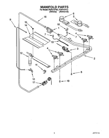 Diagram for FGP310YW2