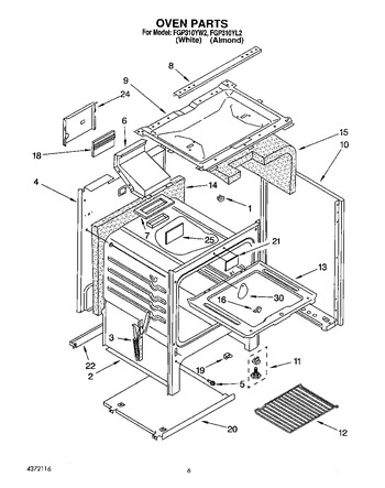 Diagram for FGP310YW2