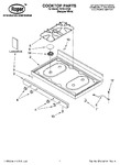 Diagram for 01 - Cooktop Parts