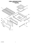 Diagram for 05 - Oven & Broiler Parts