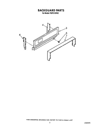 Diagram for FGP315VL2