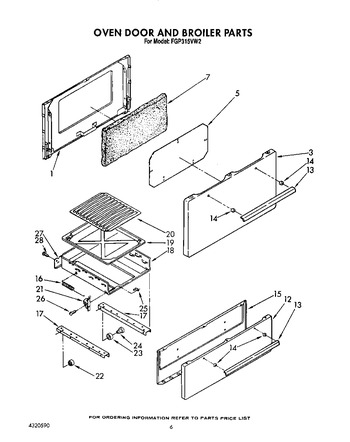 Diagram for FGP315VL2