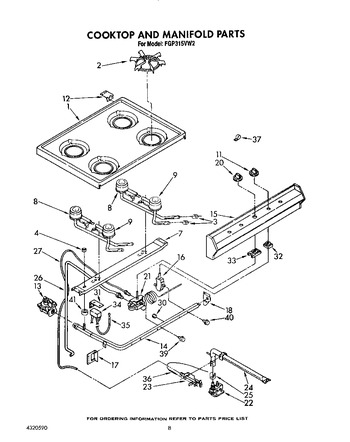 Diagram for FGP315VW2