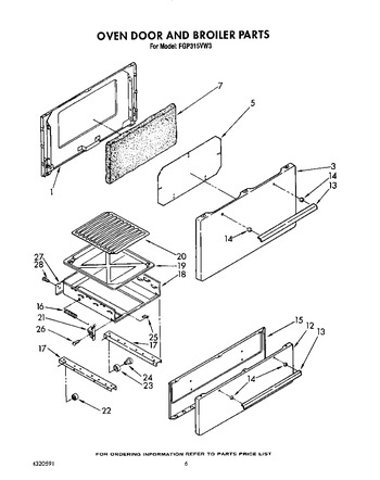 Diagram for FGP315VW3