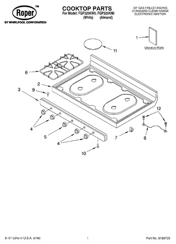 Diagram for FGP325KW0