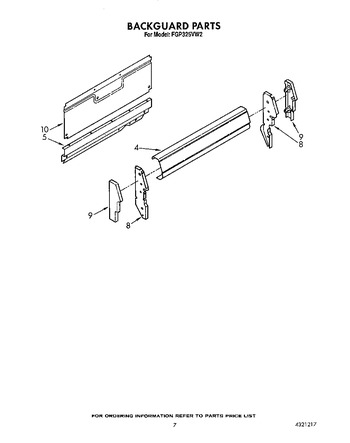 Diagram for FGP325VL2