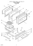 Diagram for 03 - Door And Broiler