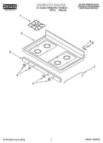 Diagram for FGP335EW0