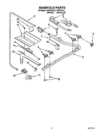 Diagram for FGP335YW1