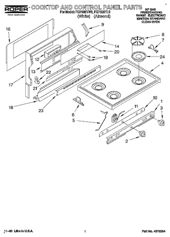 Diagram for FGP335YW2