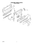 Diagram for 02 - Control Panel, Lit/optional