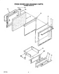 Diagram for 08 - Oven Door And Drawer