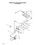 Diagram for 04 - Broiler & Oven Burner