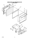 Diagram for 08 - Oven Door And Drawer