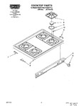 Diagram for 01 - Cooktop And Control Panel