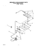 Diagram for 03 - Broiler And Oven Burner