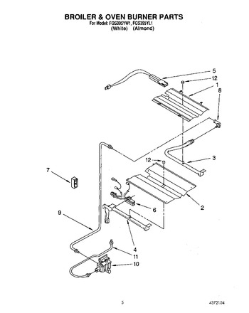 Diagram for FGS395YW1