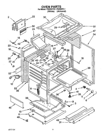 Diagram for FGS395YW1