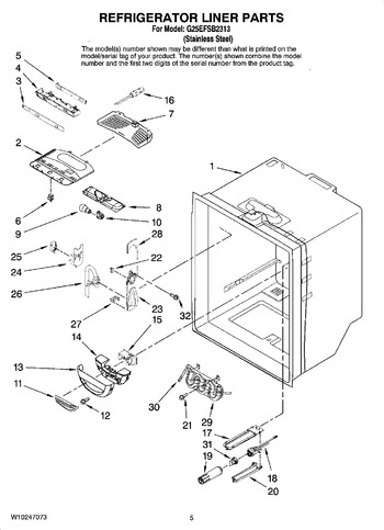 Diagram for G25EFSB2313