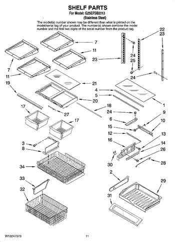 Diagram for G25EFSB2313