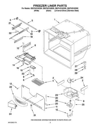 Diagram for GB2FHDXWD00