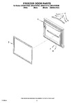 Diagram for 03 - Freezer Door Parts