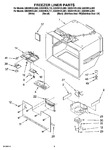 Diagram for 02 - Freezer Liner Parts