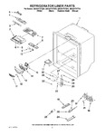 Diagram for 03 - Refrigerator Liner Parts