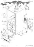 Diagram for 01 - Cabinet Parts