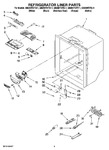 Diagram for 02 - Refrigerator Liner Parts