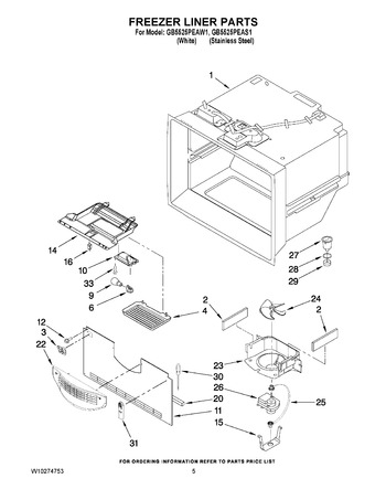 Diagram for GB5525PEAW1